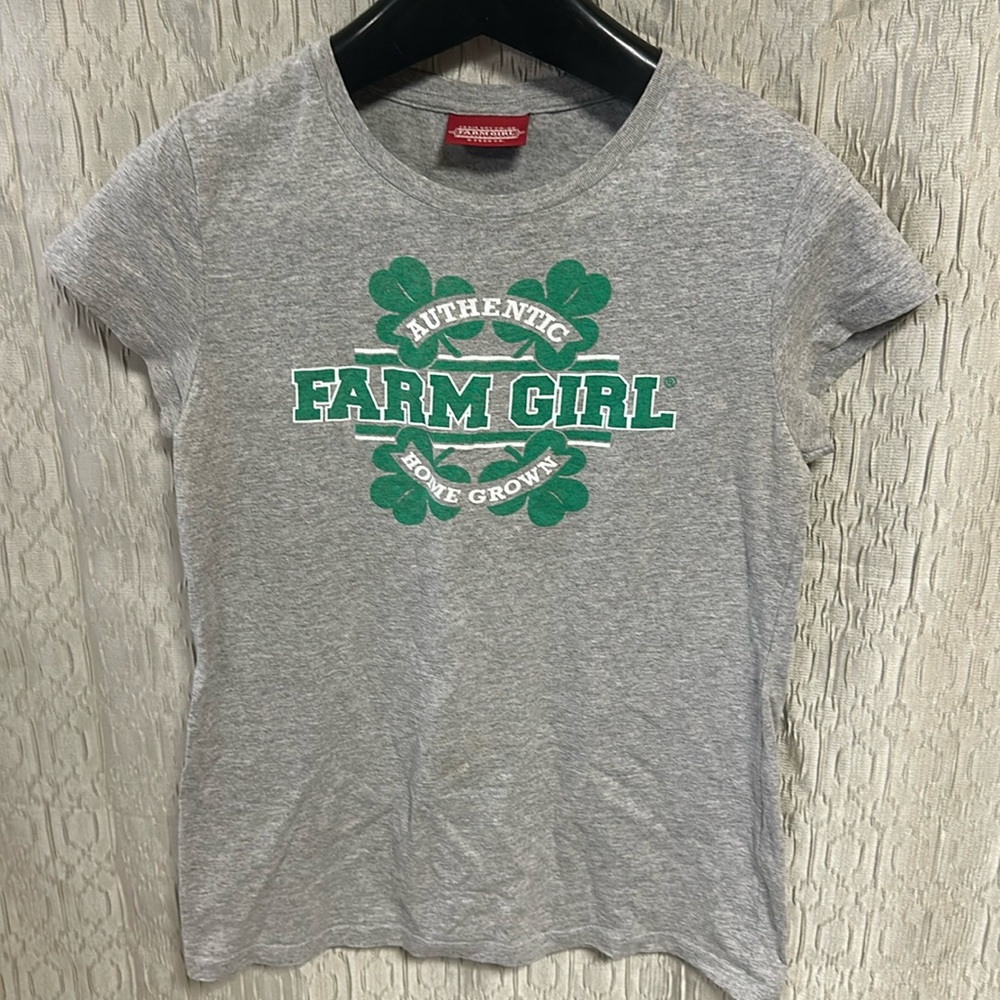 Home grown farm girl tee, XL
